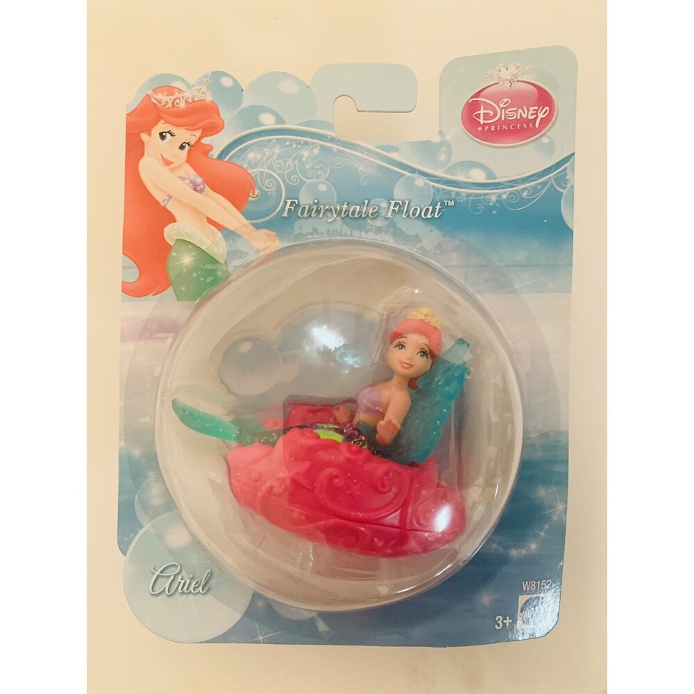 Ariel - Disney Princess Fairytale Float, Water Toy for Girls 2.5" Mini-Figure